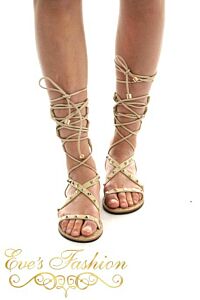 Gladiator Sandal Nude Front