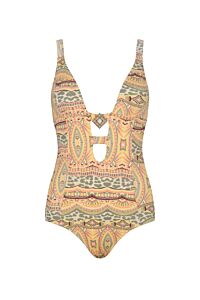 Boho Bikini Swimsuit Sublime Aztec Front