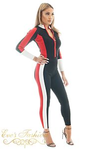 Eve Racer Racer Two Piece Set Red Side
