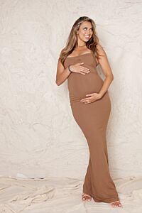 Noelle Dress Taupe