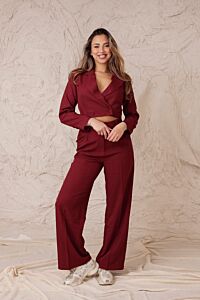 Paloma Suit Bordeaux