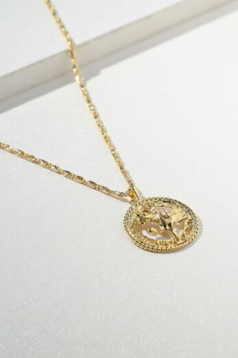 The Gold Rossa Charm Necklace