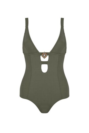 Boho Bikini Swimsuit Sublime Olive Front