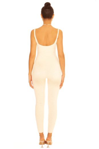 Fluffy Jumpsuit Ivory