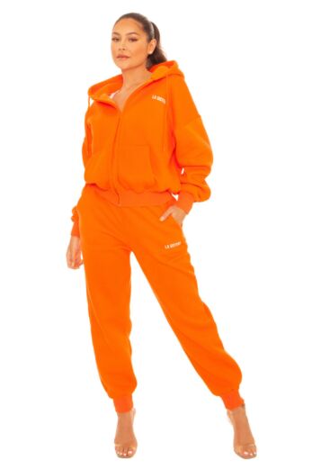 LA Sisters Essential Sweatpants 2.0 Orange