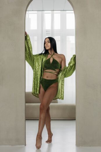 Unique the Label Kyana Bikini Set Green
