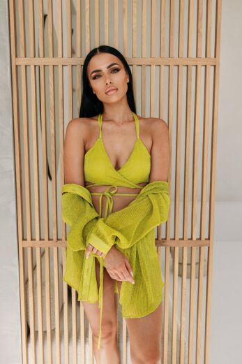 Unique the Label Kyana Bikini Set Lime
