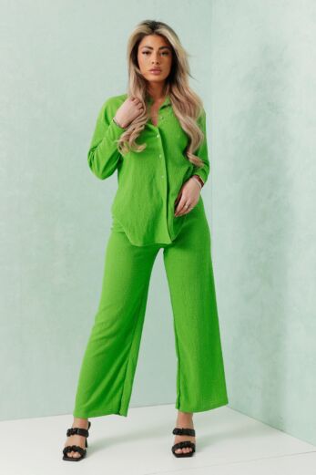 Eve Adore Twinset Green front