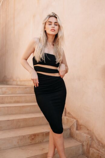 Unique the Label Zola Dress Black