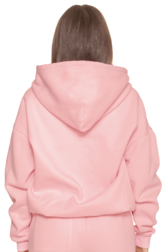 Essential Zipper Hoodie 2.0 Light Pink