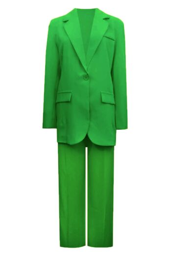 Lottie Oversized Suit Green