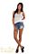LA Sisters Knitted Basic Singlet White front