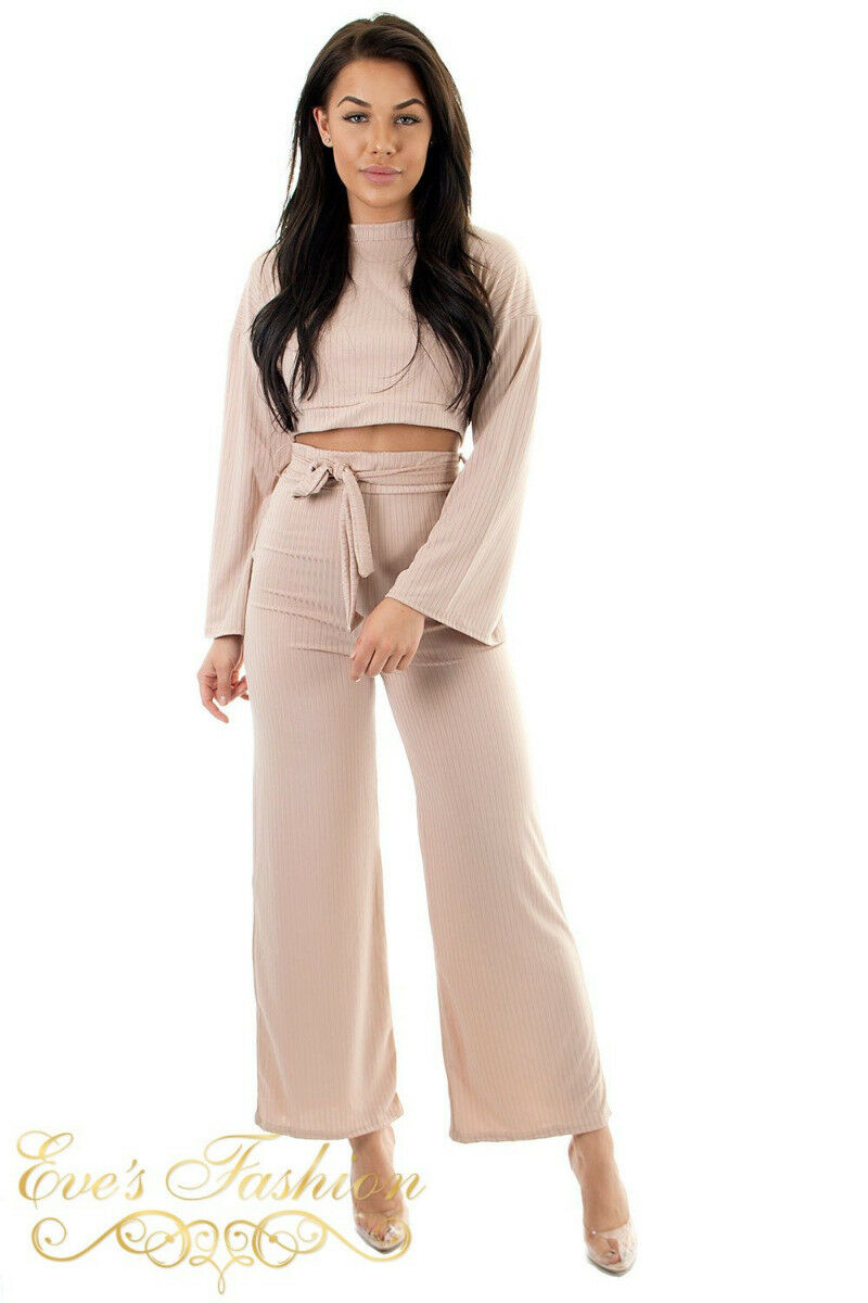Eve Reese Two Piece Loungewear Creme Front